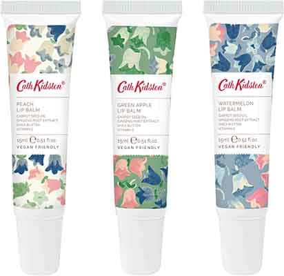 Cath Kidston Bluebell – 3 x Lip Balms in assorted flavours Cath Kidston Bluebell - 3 x Lip Balms in assorted flavours - Image 3