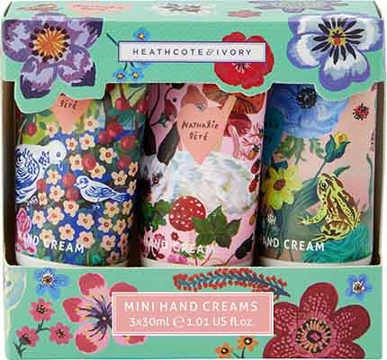 Heathcote & Ivory  Myrtle Woods Mini Hand Creams
