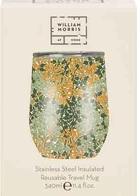 William Morris at Home – Useful & Beautiful Stainless Steel Insulated reusable Travel Mug William Morris at Home - Useful & Beautiful Stainless Steel Insulated reusable Travel Mug - Image 3