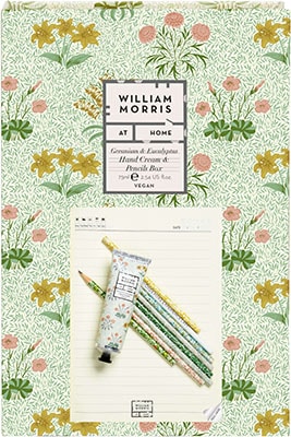 Morris At Home - Useful & Beautiful Hand Cream And Pencils Box