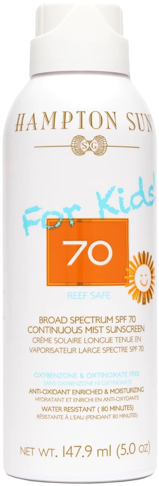 Hampton Sun -  Kids Continious Mist *SPF 70