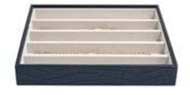 Stackers Navy Croc Classic 5 Sections Stackers Navy Croc Classic 5 Sections