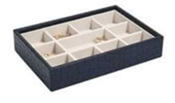 Stackers Navy Croc Mini 11 Sections Stackers Navy Croc Mini 11 Sections - Image 2