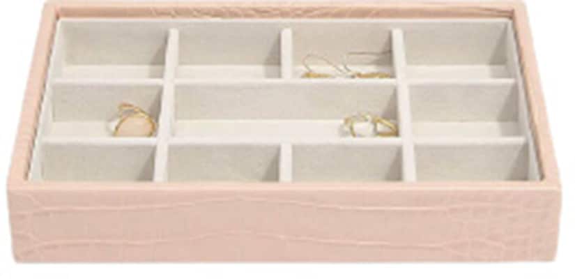 Stackers Stackers Pastel Pink Croc Mini 11 Section