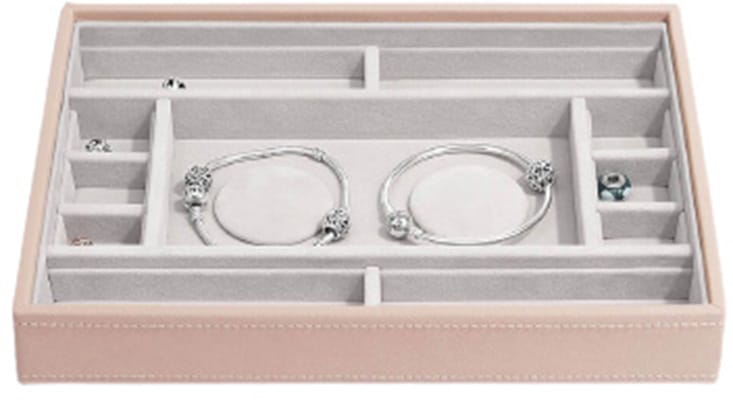 Stackers Stackers Blush Pink Classic 2 Padded Charm Section