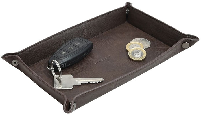 Stackers Men’s Small PU Catchall – Brown Stackers Men's Small PU Catchall - Brown