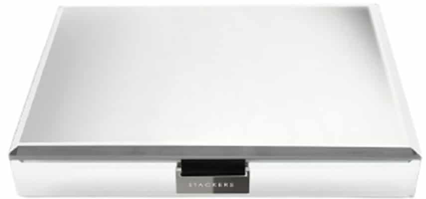 Stackers Stackers Clear Glass Lidded Section