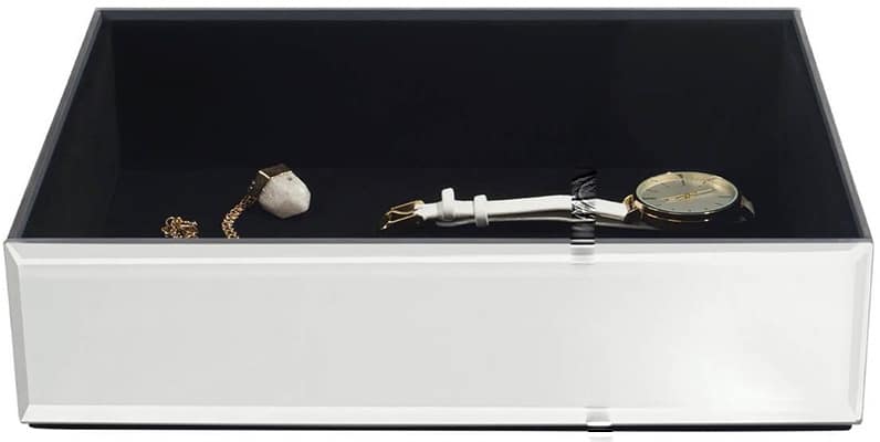 Stackers Clear Glass Deep Open Section Stackers Clear Glass Deep Open Section