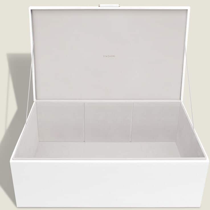 Stackers - White Large Storage Box
