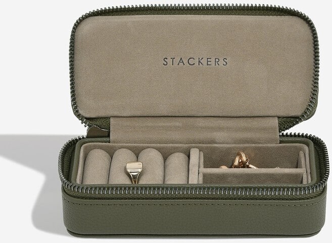 Stackers - Olive Green Men's Medium Travel Box