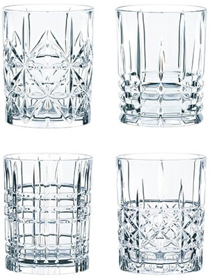 Nachtmann Highland Crystal Whisky Tumblers - Set of 4