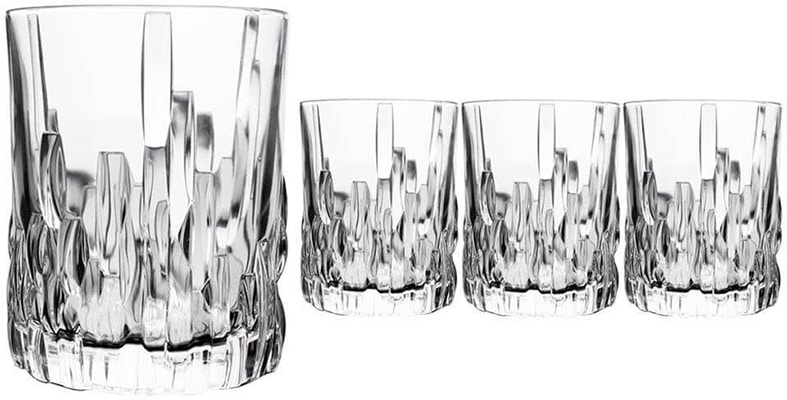 Nachtmann Shu Fa Crystal Whisky Tumblers - Set of 4