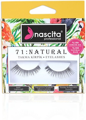 Nascita Natural False Eye Lashes (100% Real Hair)