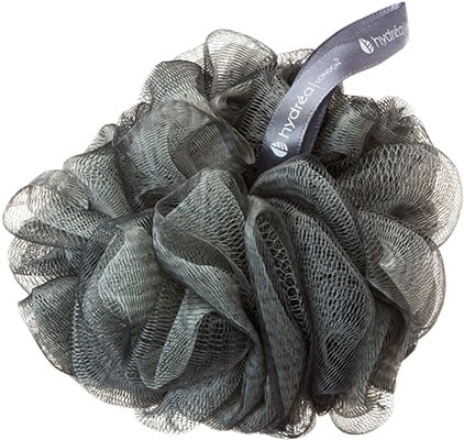 Hydrea London Super Soft Large Bath Buffer - Stone Grey