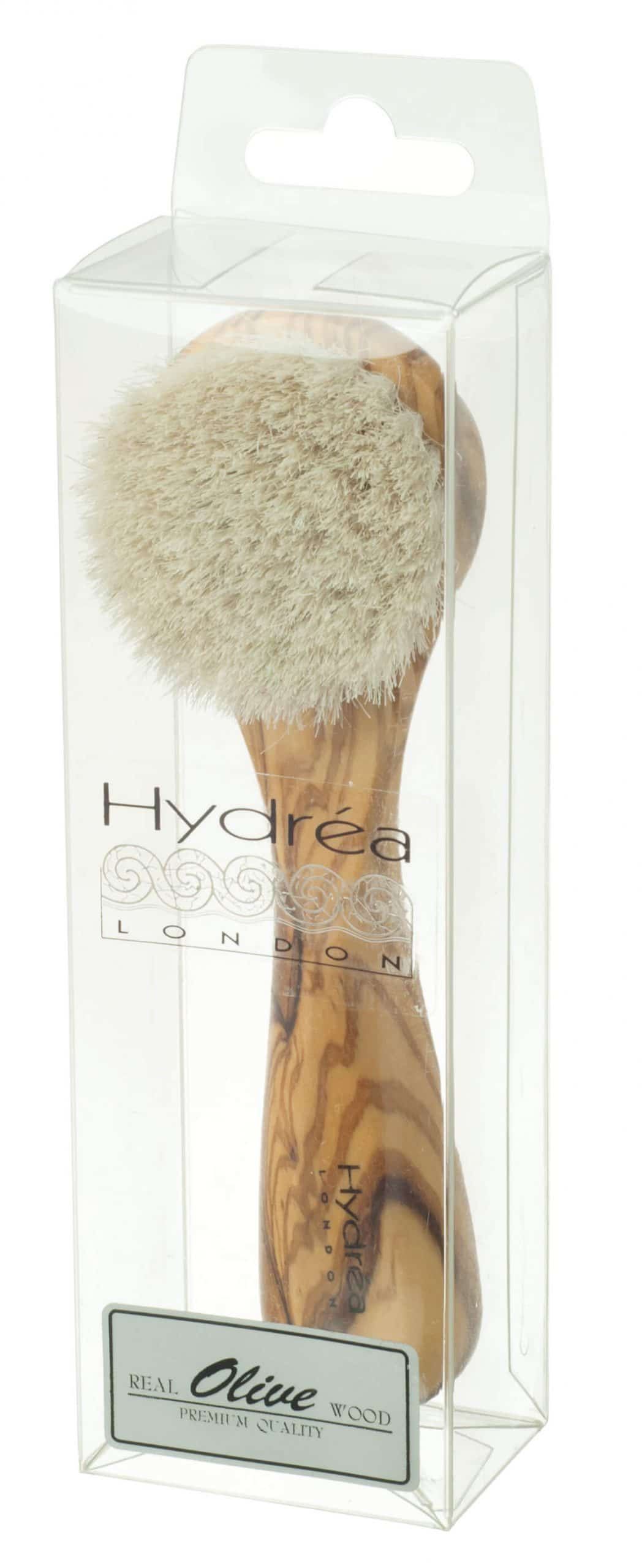 Hydrea London Olive Wood Facial Brush – Soft Goat Hair Hydrea London Olive Wood Facial Brush - Soft Goat Hair - Image 2