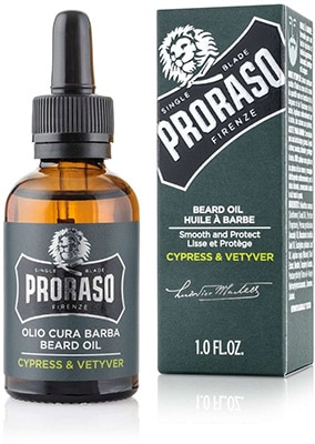 Proraso Beard Oil Cypress & Vetyver 30ml Proraso Beard Oil Cypress & Vetyver 30ml