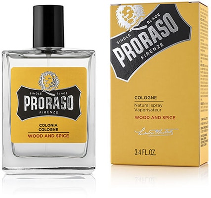 Proraso Eau De Cologne Wood & Spice 100ml Proraso Eau De Cologne Wood & Spice 100ml