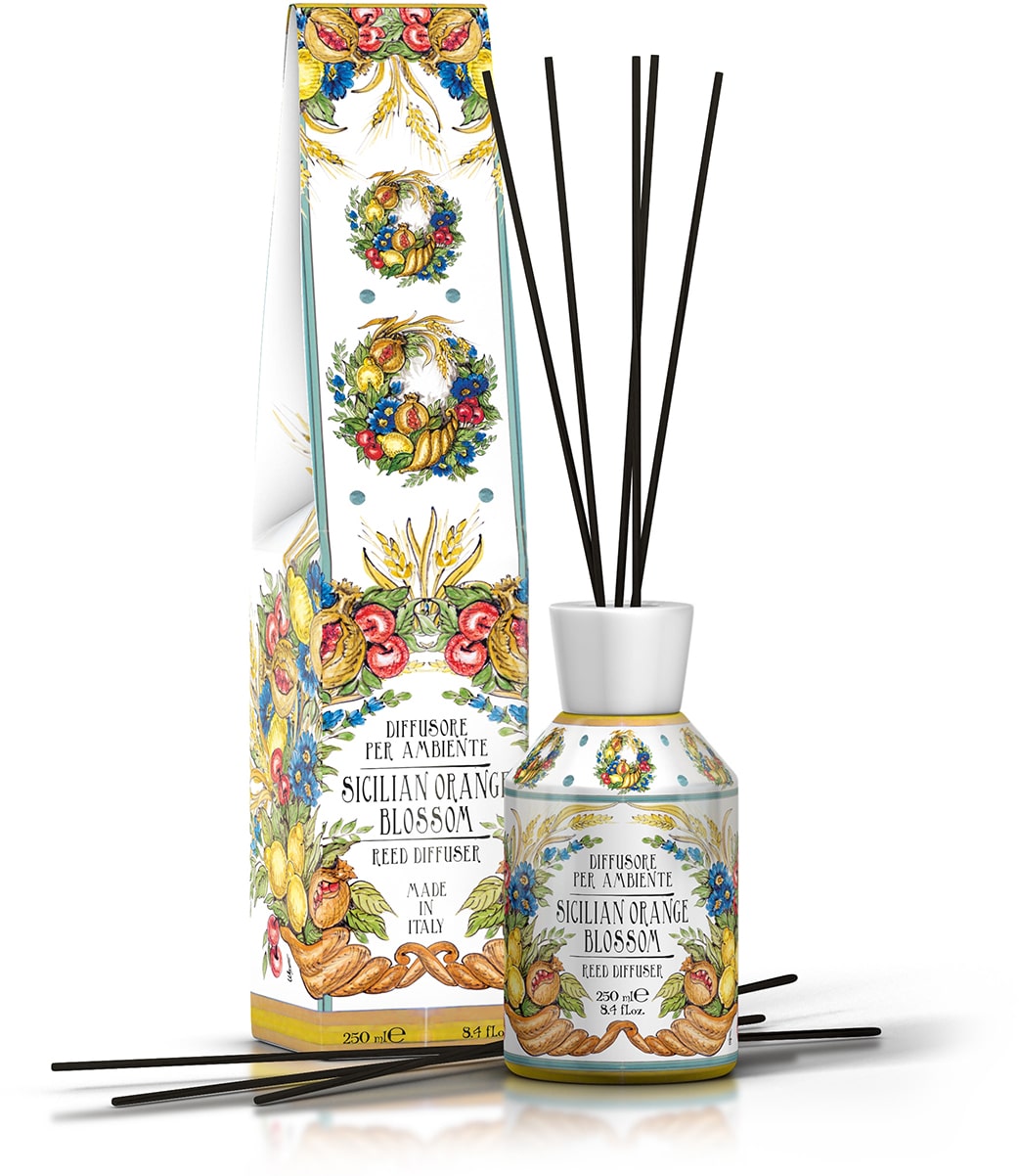 Maioliche Sicilian Orange Blossom Room Fragrance With Sticks