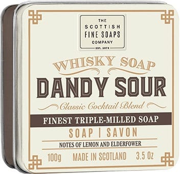 Scottish Fine Soaps Soap In A Tin Whisky - Dandy Sour