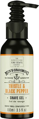 Scottish Fine Soaps  Thistle & Black Pepper Shave Gel