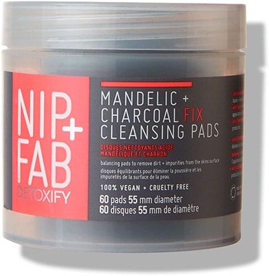 NIP+FAB Mandelic + Charcoal Fix* Pads Daily NIP+FAB Mandelic + Charcoal Fix* Pads Daily