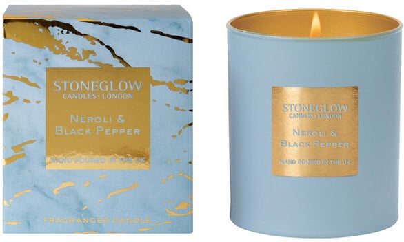 Stoneglow Luna - Neroli & Black Pepper Candle