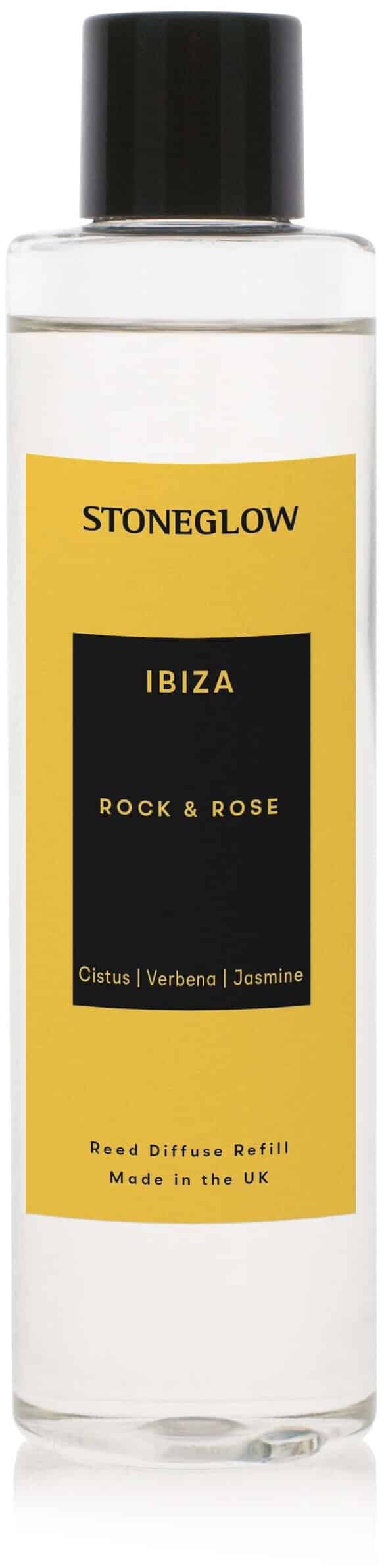StoneGlow Explorer - Ibiza - Rock & Rose - Reed Diffuser Refill