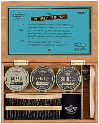Gentlemen’s Hardware Shoe Shine Cigar Box Gentlemen's Hardware Shoe Shine Cigar Box