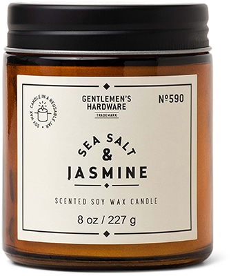 Gentlemen’s Hardware Jar Candle Sea Salt & Jasmine Gentlemen's Hardware Jar Candle Sea Salt & Jasmine