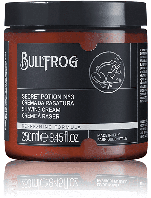 Bullfrog Secret Potion No 3 Shaving Cream Refreshing 250ml