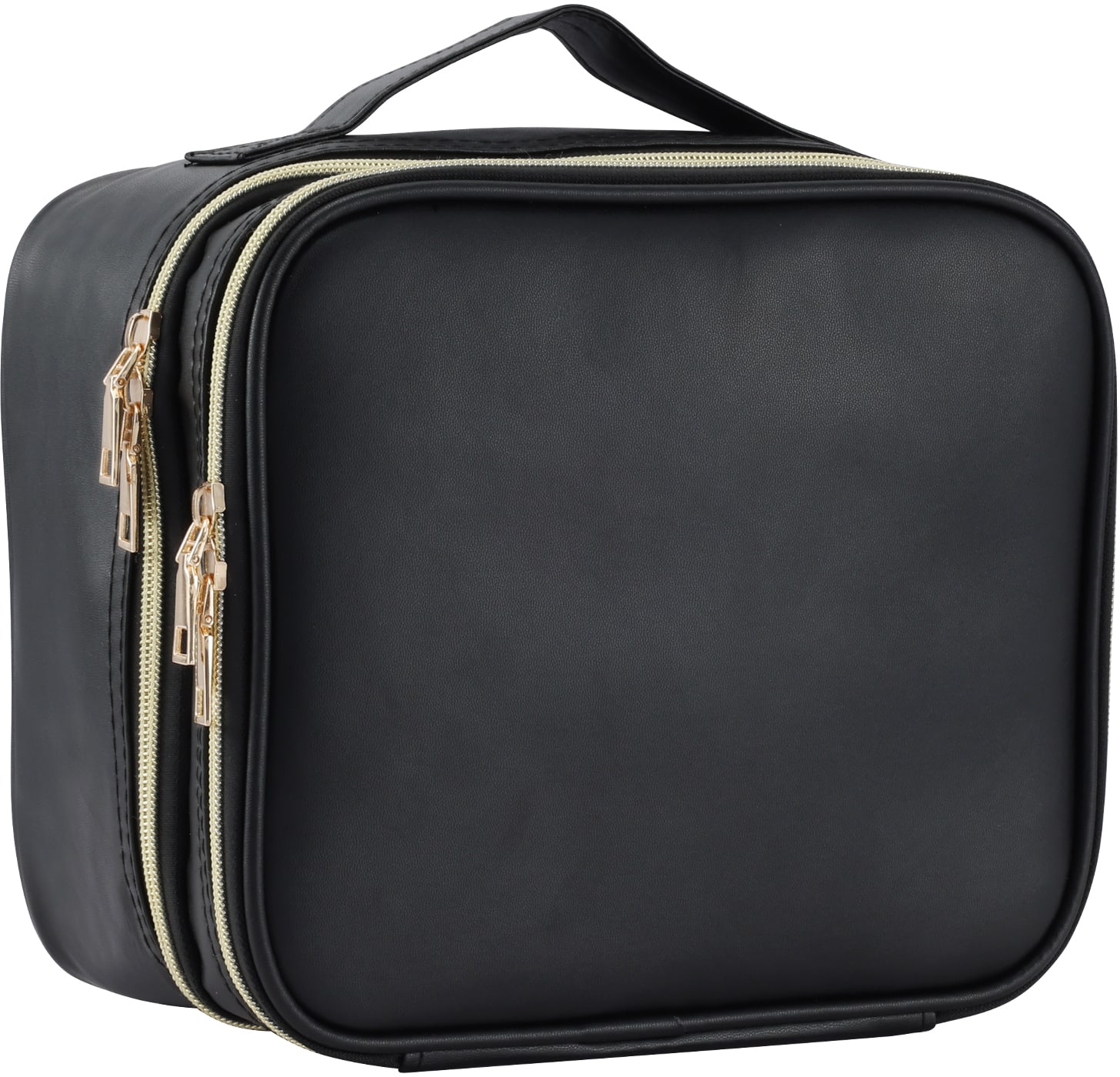 Big Rock Trading - Big Makeup Bag - Double Layer Black