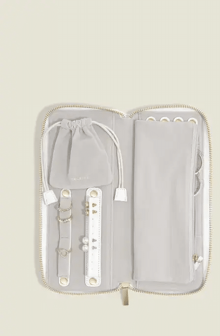 Lcd Stackers Pebble White Jewellery Roll