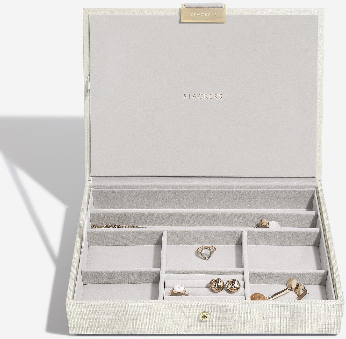 Lcd Stackers Linen/Oatmeal Two Tone Classic Lid