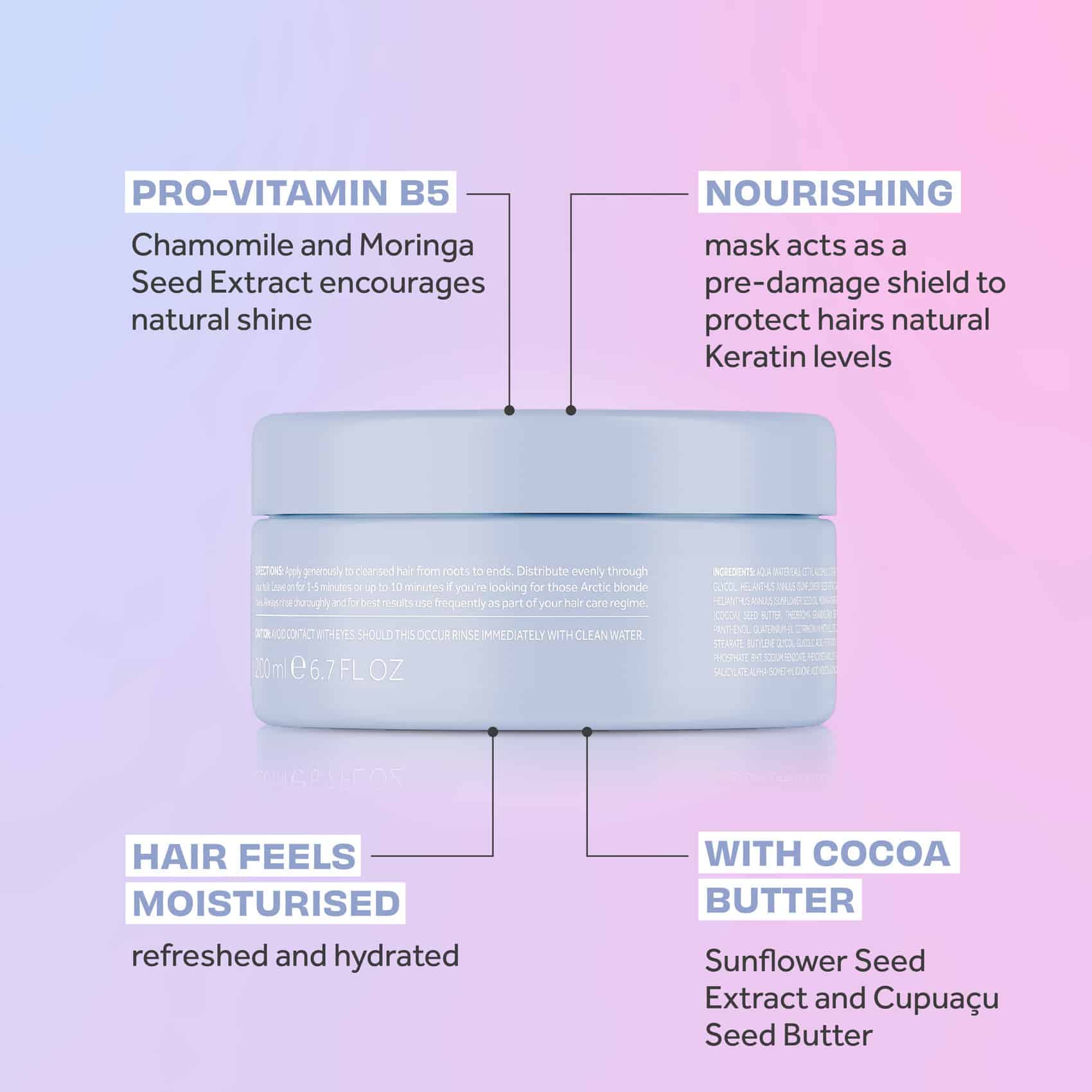 Lee Stafford Bleach Blondes Ice White Toning Treatment Mask Lee Stafford Bleach Blondes Ice White Toning Treatment Mask