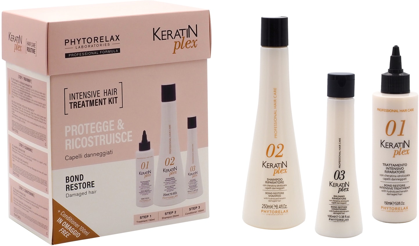 Phytorelax Keratin Plex Restoring Kit