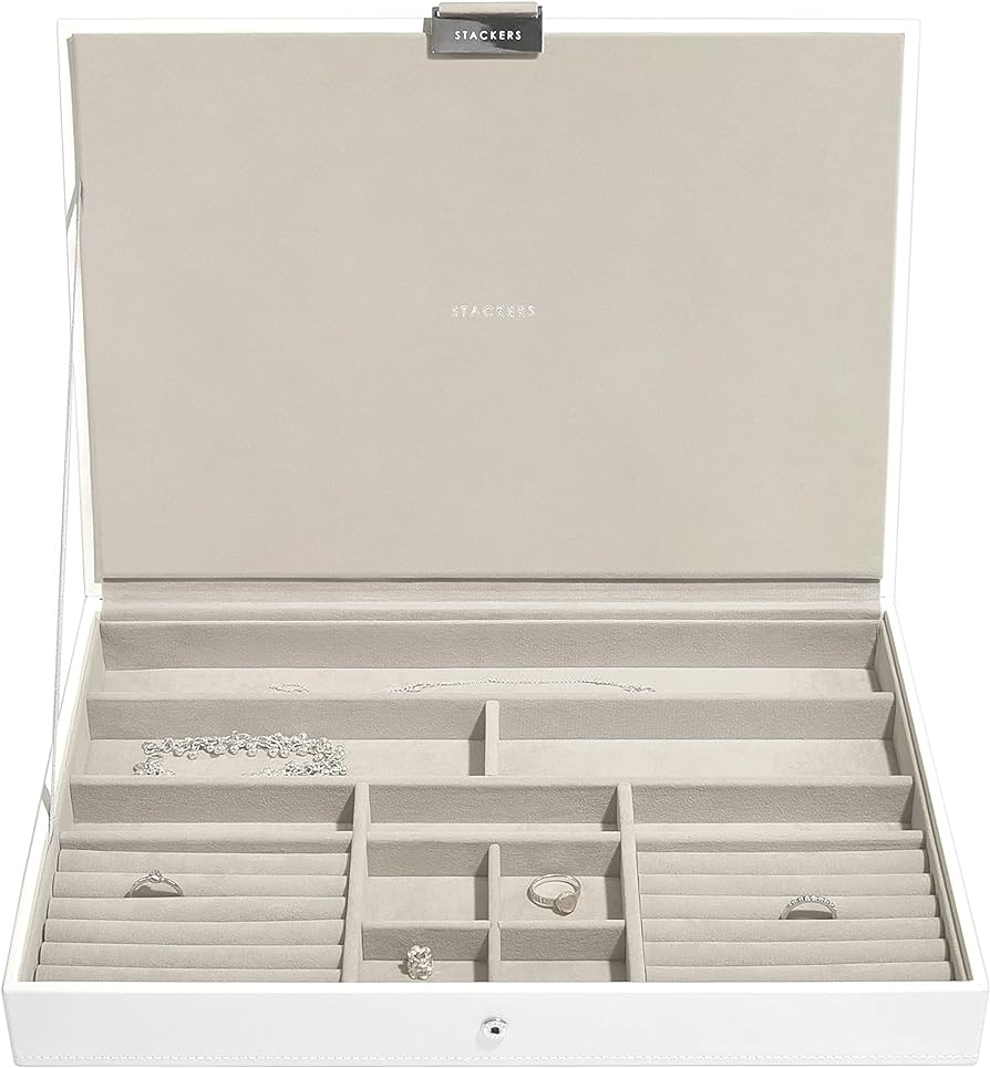 Stackers Supersized Lidded White