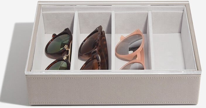 Stackers - Deep 4 Taupe No Lid