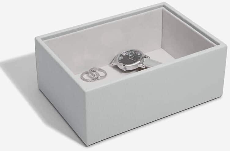 Stackers- Grey Mini Deep Open