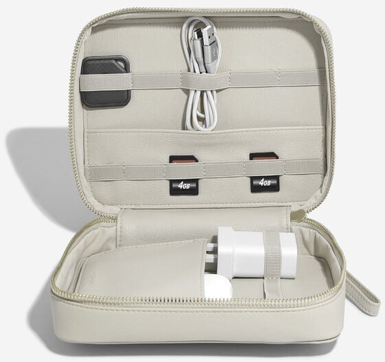 Stackers Cable Tidy Oatmeal