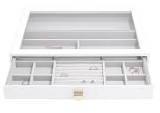 Stackers - White Supersize Drawer Glass Lid