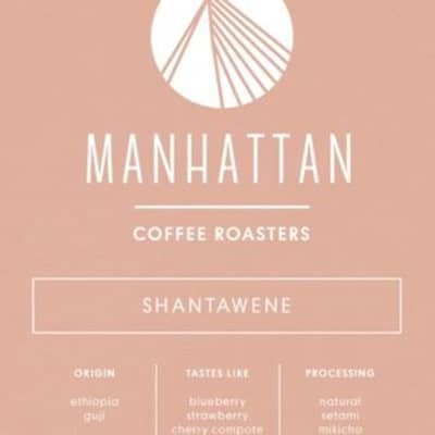 Manhattan roasters Ethiopia Shantawene 250g Manhattan roasters Ethiopia Shantawene 250g