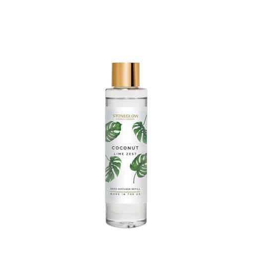 StoneGlow Urban Botanics Coconut Lime Zest Reed Diffuser Refill