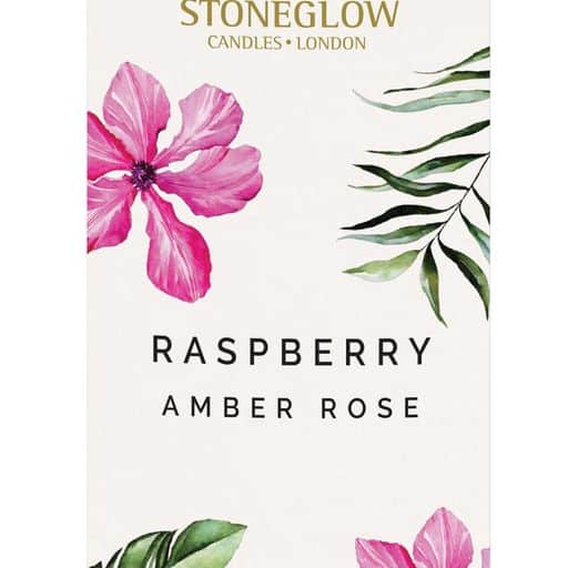 StoneGlow Urban Botanics Raspberry Amber Rose Reed Diffuser Refill