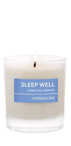 StoneGlow Wellbeing Sleep Well Scented Candle