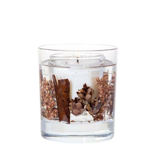 StoneGlow Elements Wood Gel Tumbler Scented Candle StoneGlow Elements Wood Gel Tumbler Scented Candle