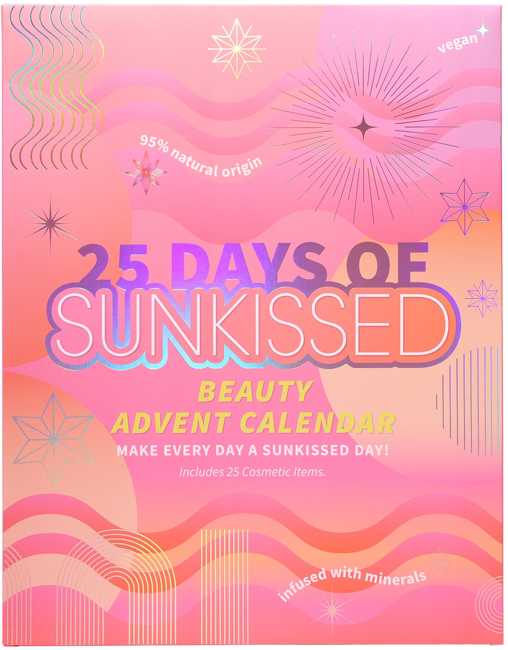 Rainbow Cosmetics Sunkissed Advent Calendar Book