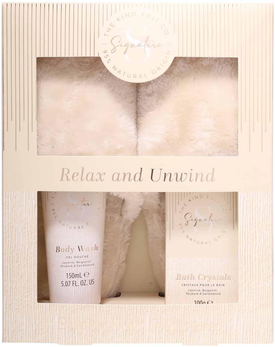 Rainbow Cosmetics Signature Slipper Set