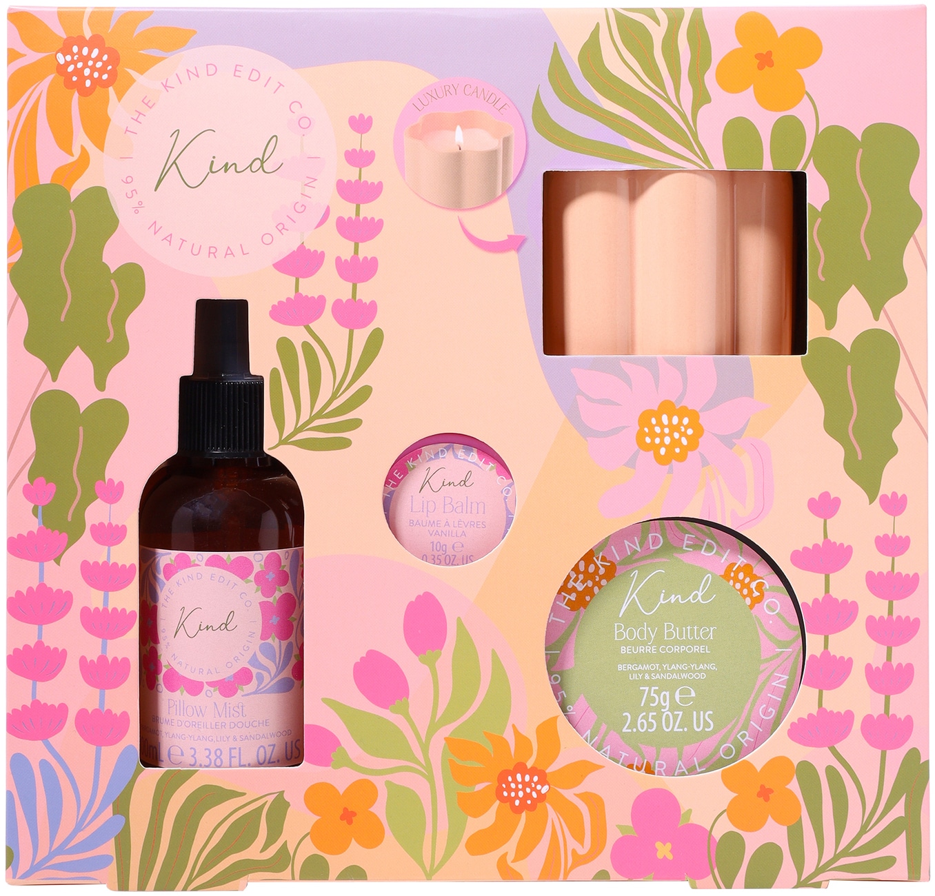 Rainbow Cosmetics The Kind Night Time Soothing Giftset