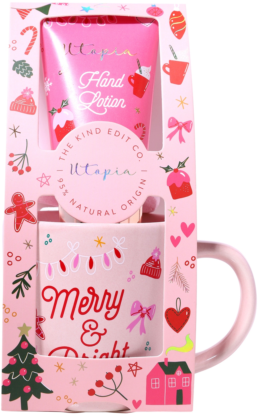 Rainbow Cosmetics Utopia Merry & Bright Mug Set