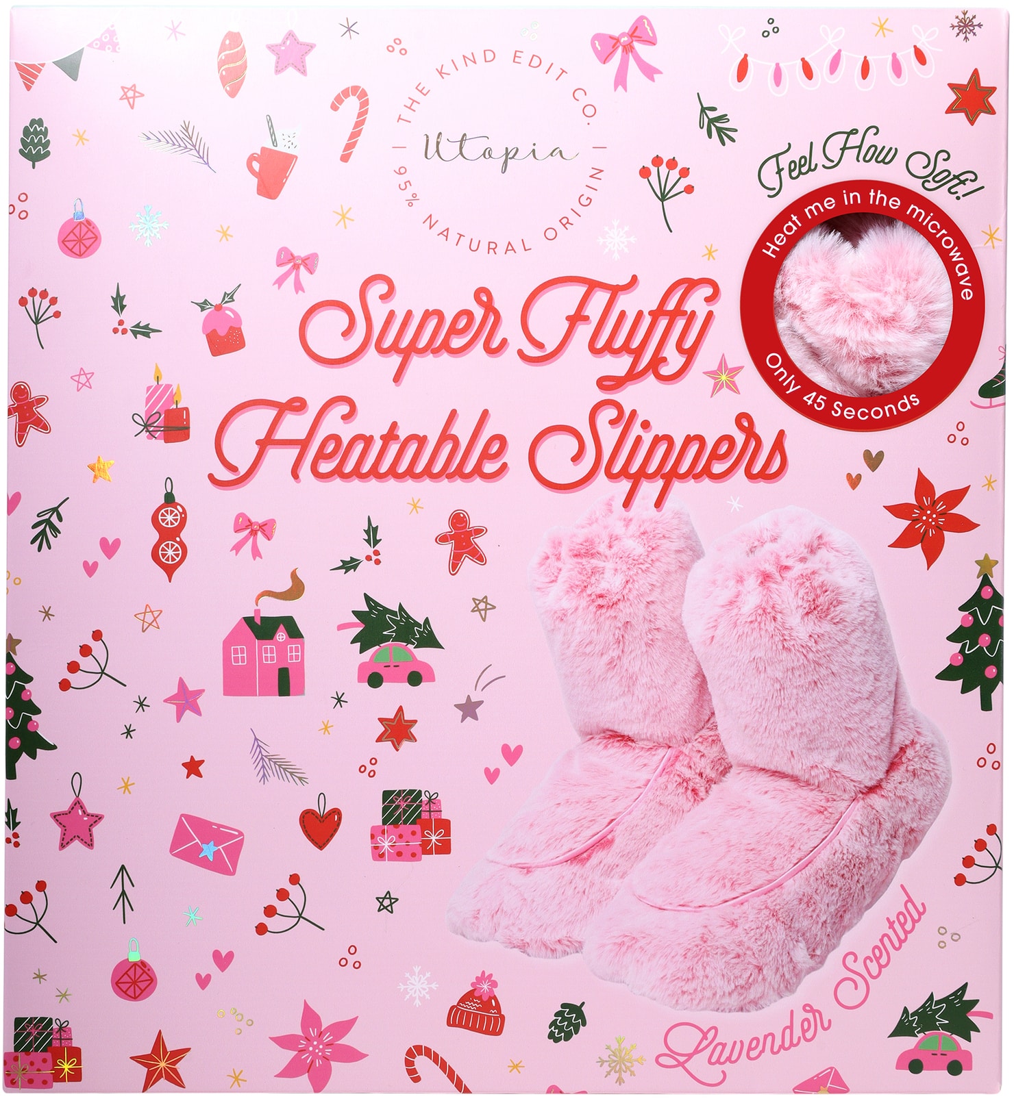 Rainbow Cosmetics Utopia Heatable Slipper Set